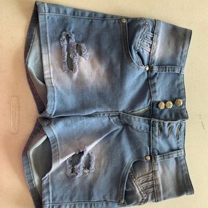 Jean shorts